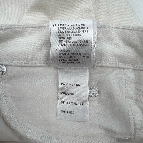Articles Of Society White Skinny Jeans Size 25 Women’s - Picture 7 of 10